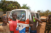 Sierra Leone, Freetown: on the road